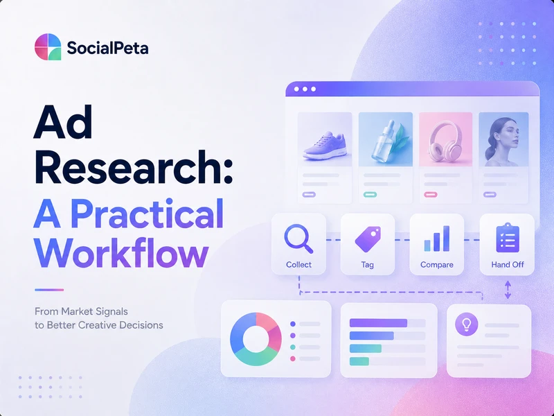 Ad Research: A Practical Workflow for Better Creative Decisions