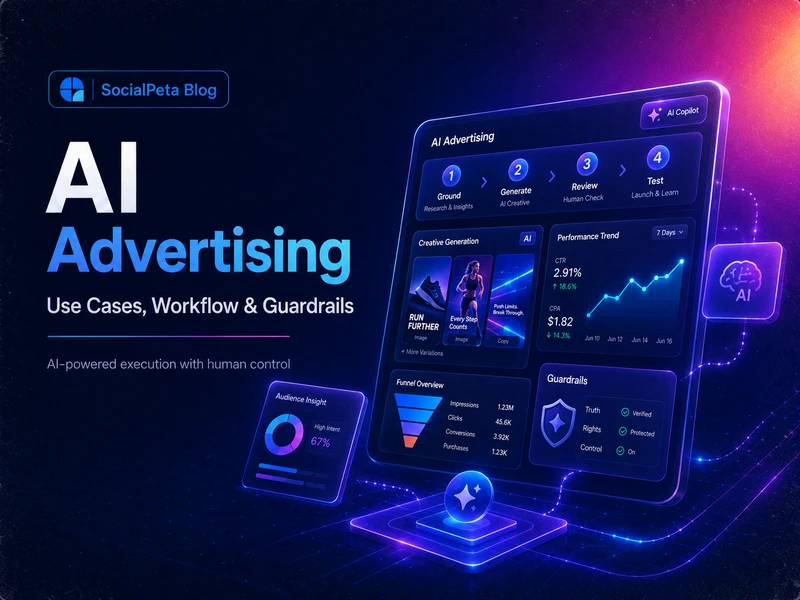 AI Advertising: Use Cases, Workflow, and Guardrails