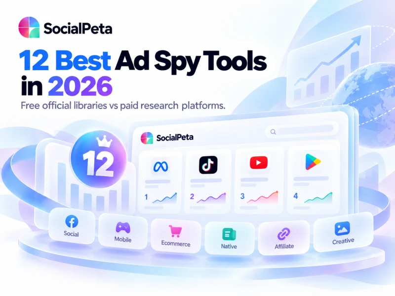 12 Best Ad Spy Tools in 2026
