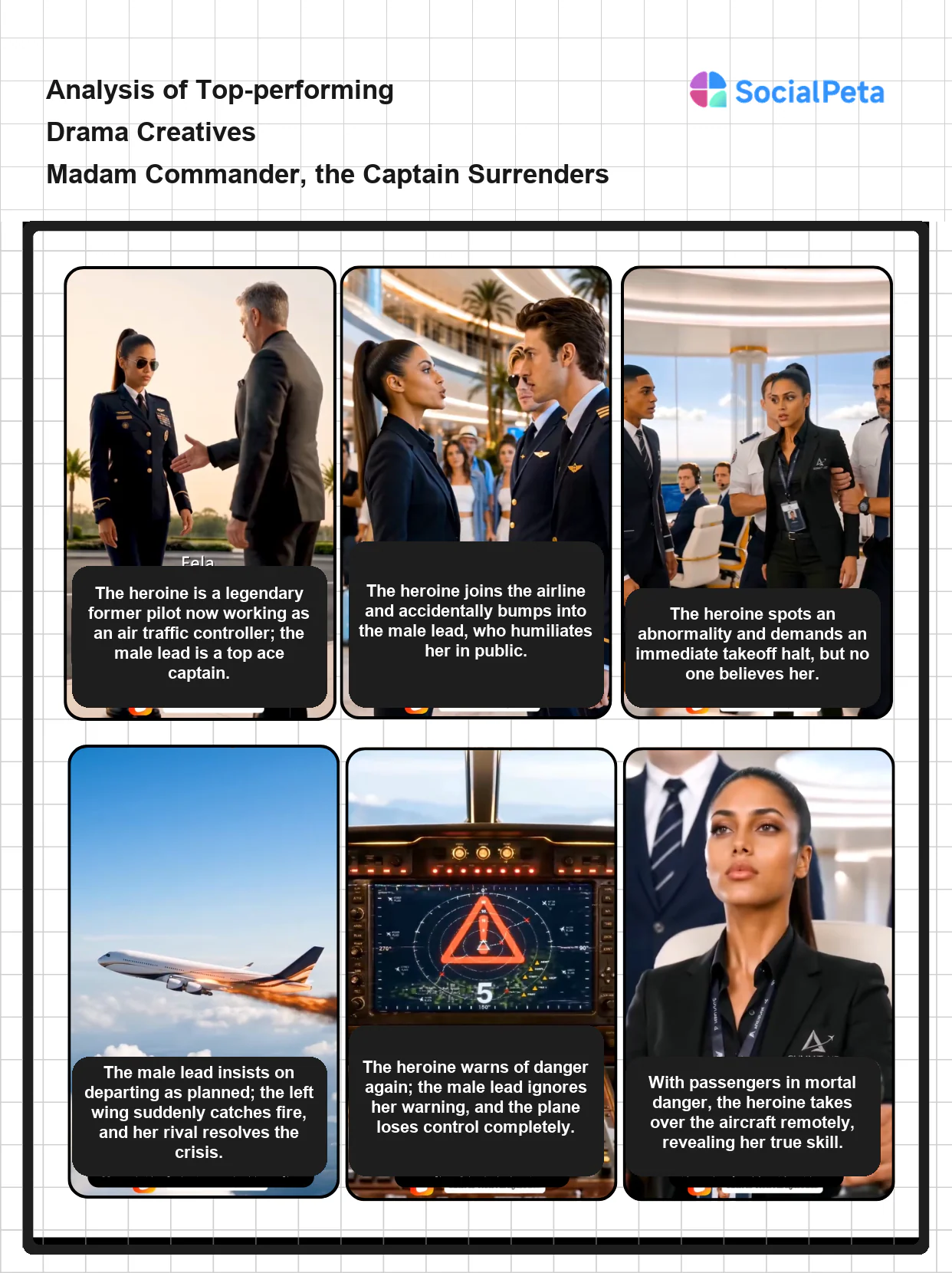 Creative strategy analysis for Madam Commander, the Captain Surrenders