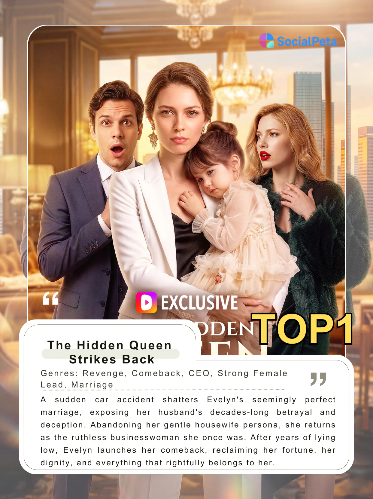 The Hidden Queen Strikes Back short drama ranking profile