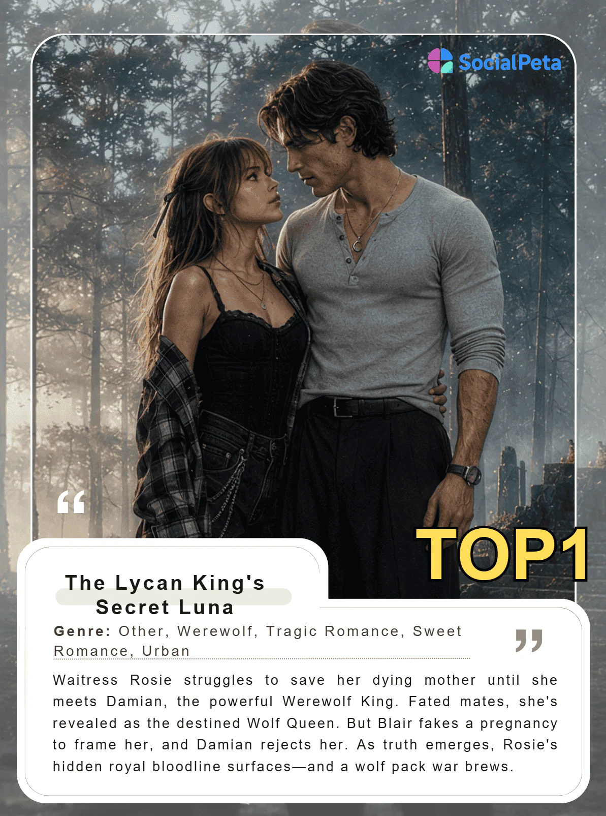 The Lycan King’s Secret Luna short drama ranking profile