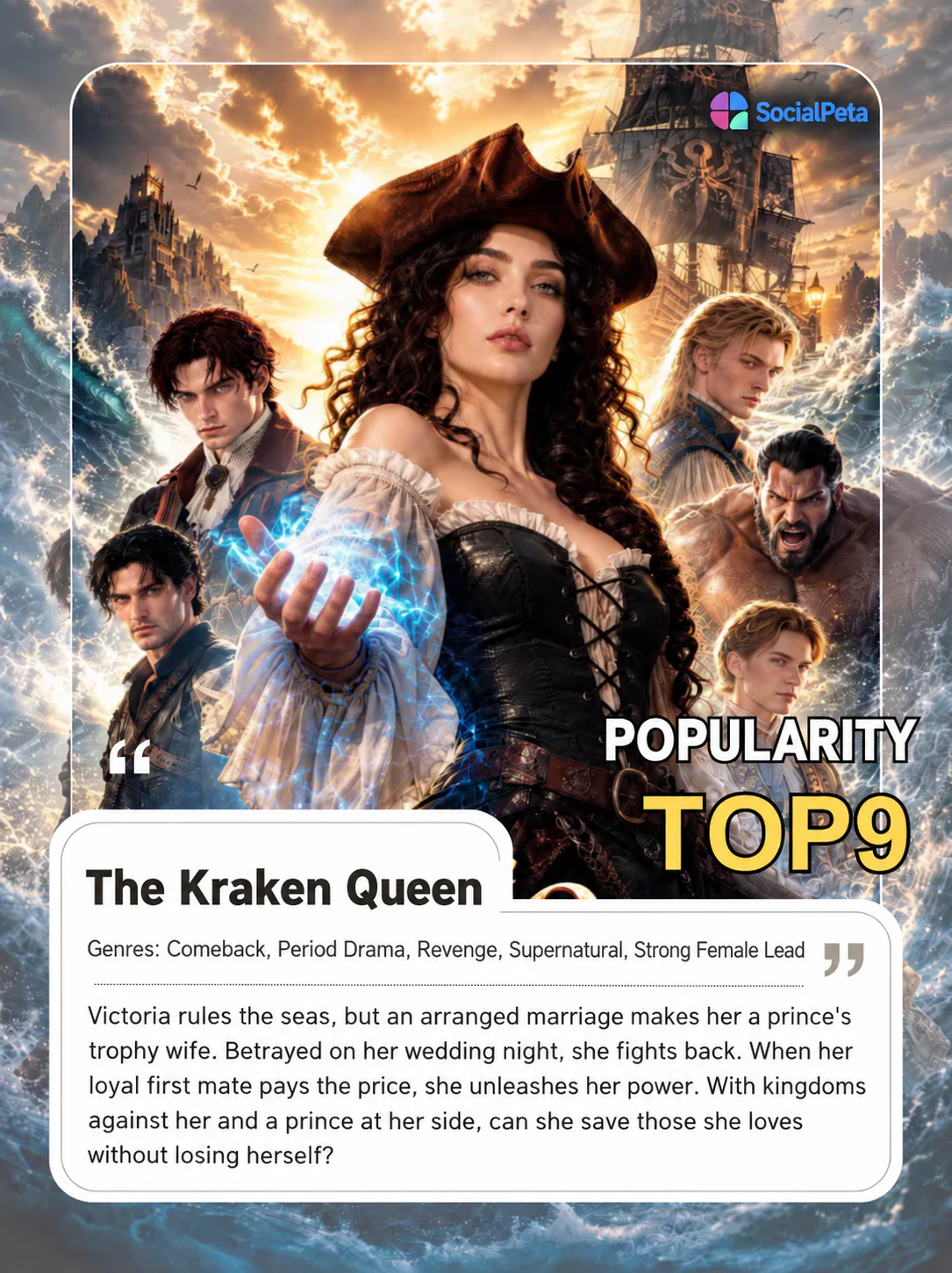 The Kraken Queen short drama poster and story overview