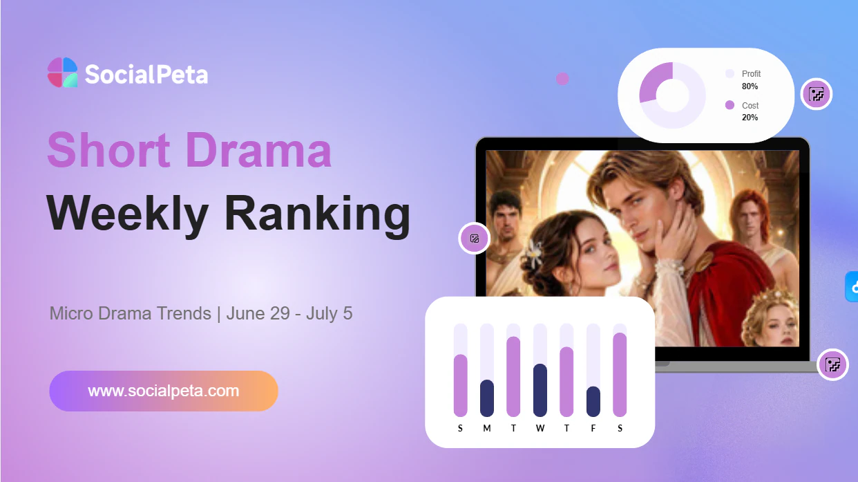 Short Drama Weekly Ranking for June 29-July 5, 2026