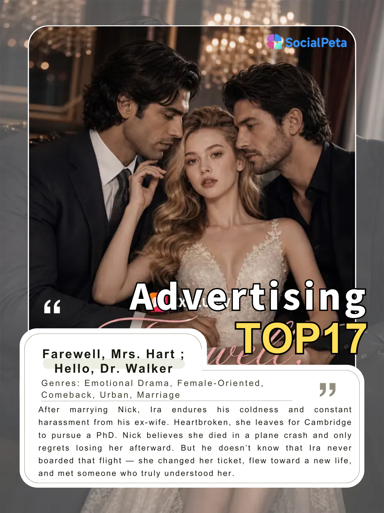 Farewell, Mrs. Hart; Hello, Dr. Walker short drama ranking profile