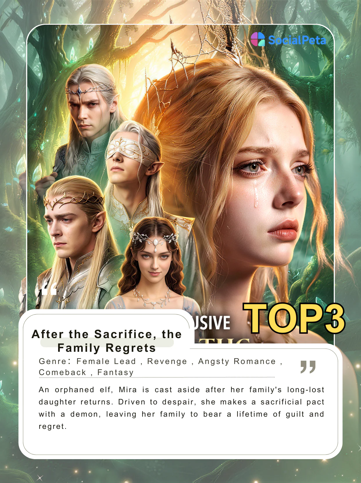 After the Sacrifice, the Family Regrets short drama ranking profile