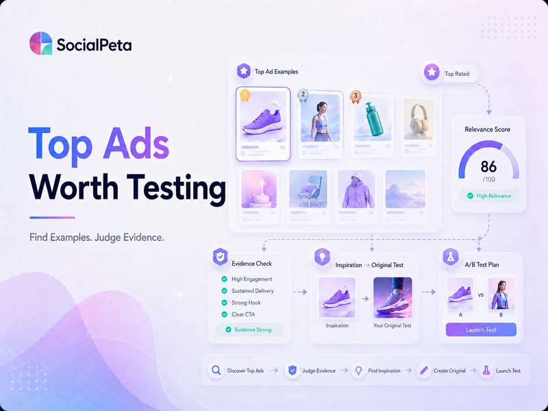 Top Ads: How to Find Examples Worth Testing