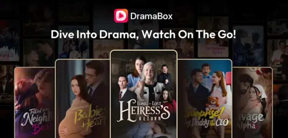 DramaBox top image creatives in August 2026
