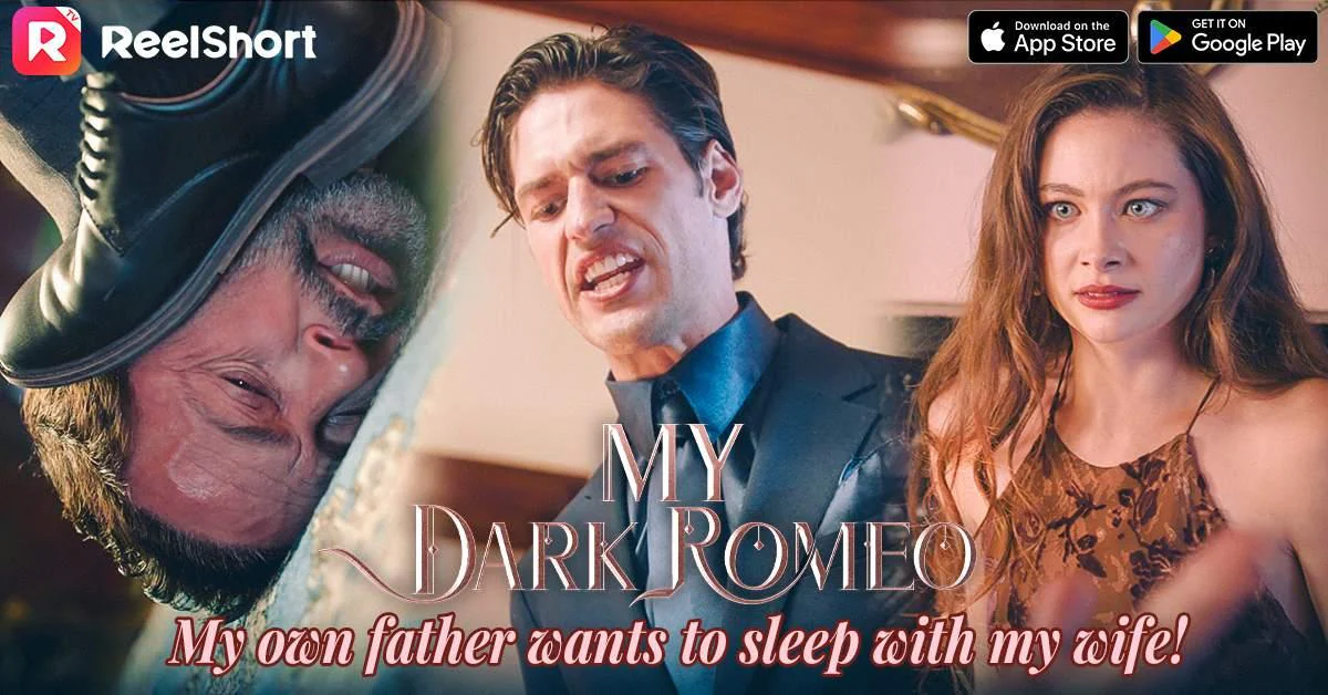 ReelShort creative for My Dark Romeo