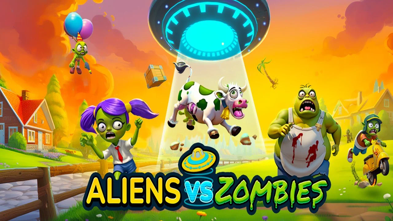 Aliens vs Zombies: Invasion game artwork