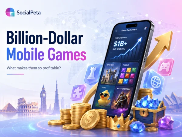 What kind of mobile games can generate more than $1 billion in revenue?