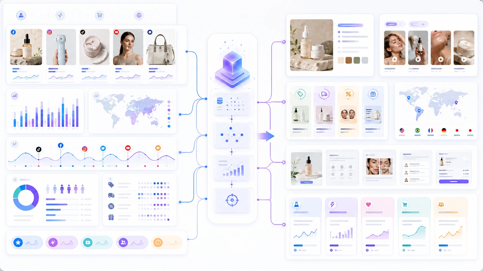 AI workflow image prompt placeholder