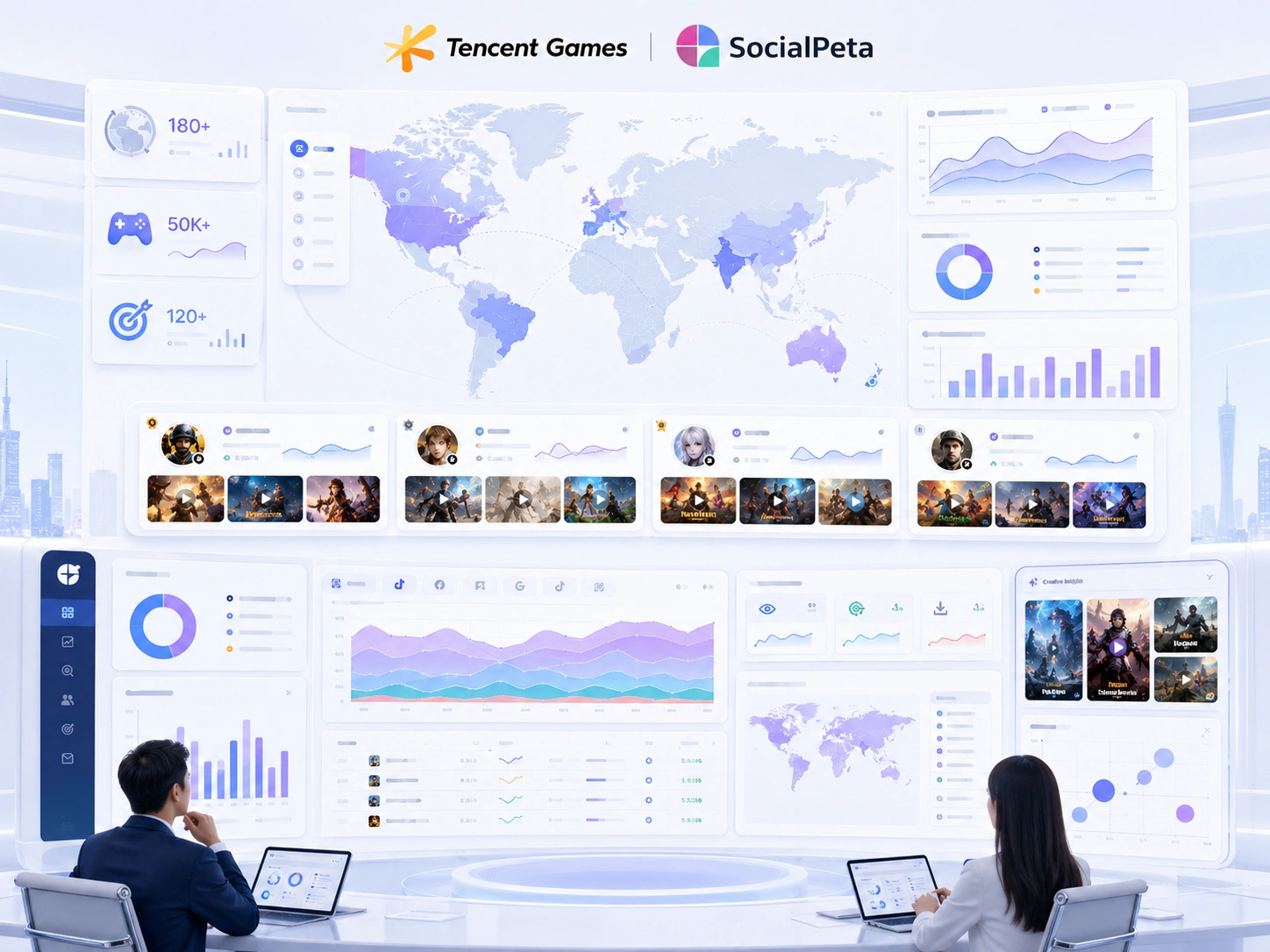 腾讯游戏与 SocialPeta 全球游戏发行情报成功案例